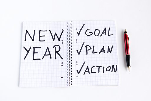 Missing Vowels New Year's Resolutions